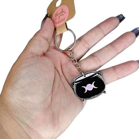 Witchycore Caldron Keychain - Picture 1 of 1